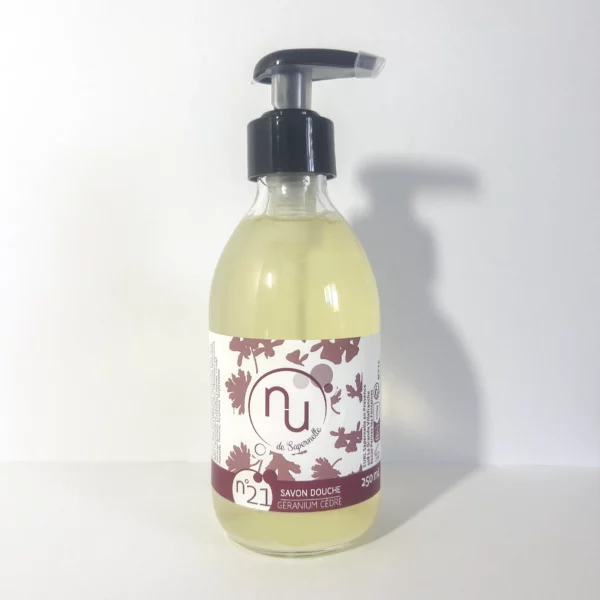 savon liquide géranium