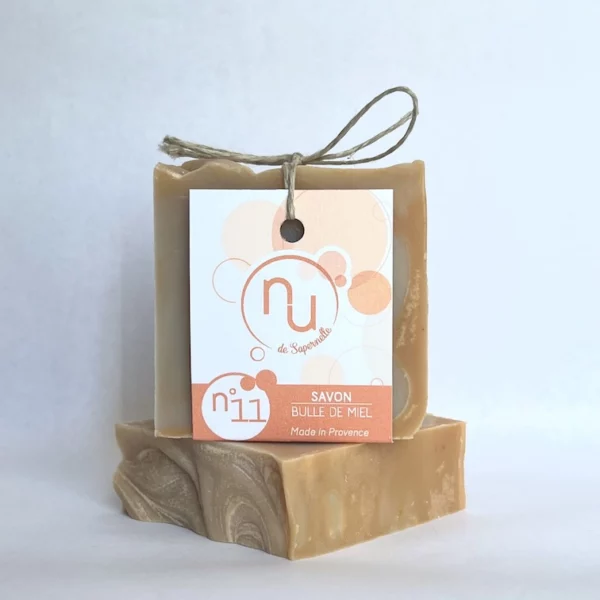savon gamme bulle de miel