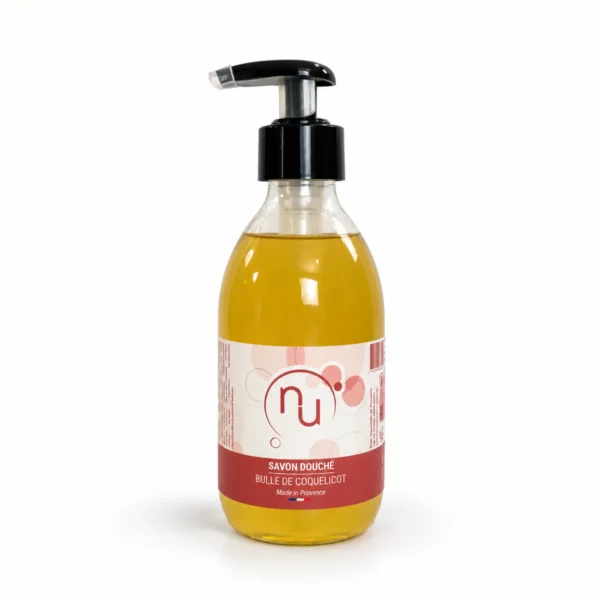 savon douche bulle de coquelicot 250 mL