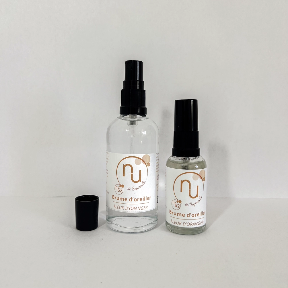 brume d'oreiller parfum fleur d'oranger