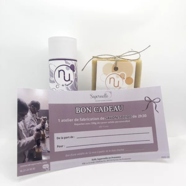 bon cadeau atelier