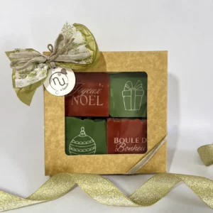 coffret hoho bulle savons sérigraphiés