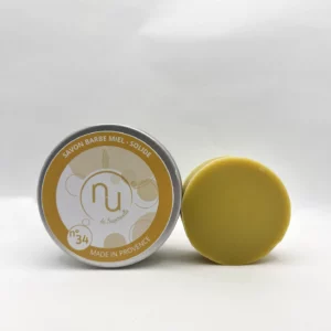 savon barbe miel